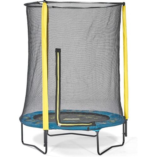 Trampoline Junior Minions 4,5 " Et Filet De Sécurité