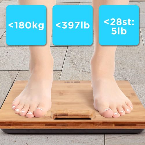 Bs504 Pèse Personne – Ecran Lcd – Capacité Élevée De 180 Kg