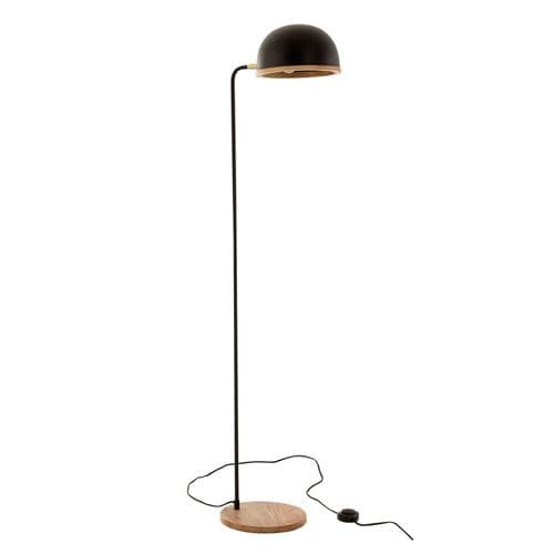 Lampadaire Design En Métal "evy" 130cm Noir