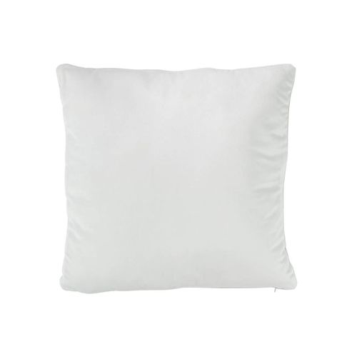 Coussin Déco "flocon" 45x45cm Blanc et Noir