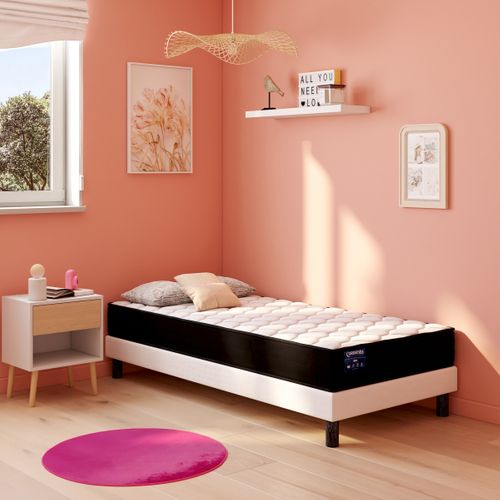 Matelas mousse 90x190 cm DREAMEA MAIA roulé