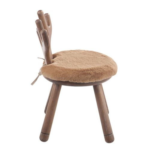 Chaise Enfant Design "oreille Cerf" 56cm Naturel