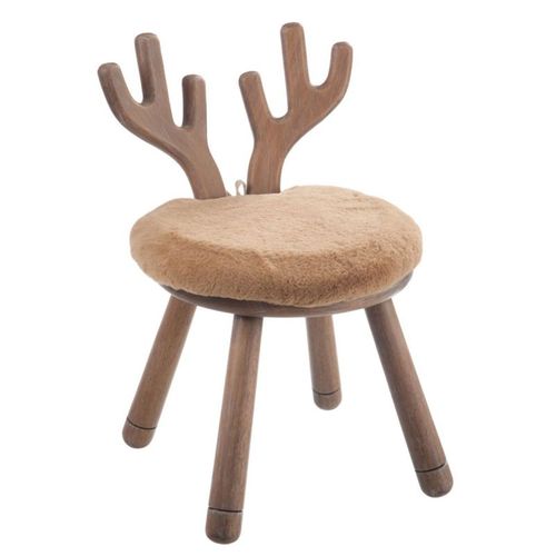 Chaise Enfant Design "oreille Cerf" 56cm Naturel