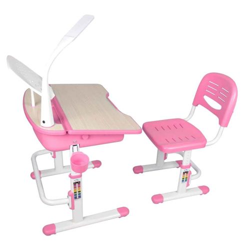 Bureau et Chaise Enfant "comfortline" 70 cm Rose