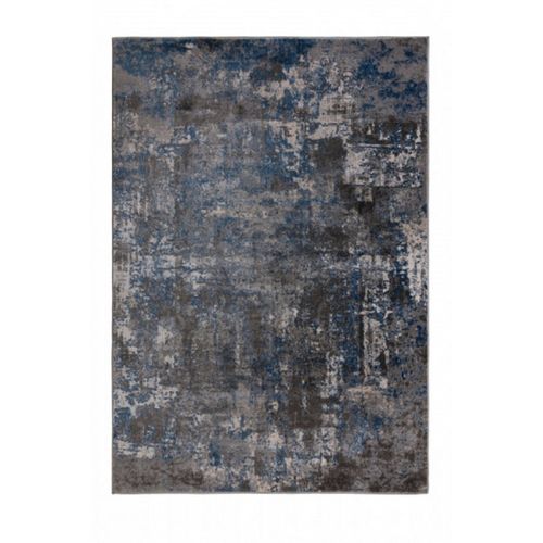 Tapis De Salon Cocktail En Polypropylène - Bleu Gris - 160x230 Cm