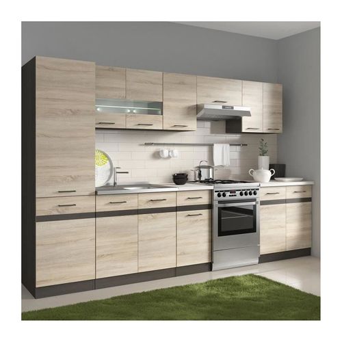 Junona Colonne De Cuisine L 50 Cm  Decor Chene Sonoma