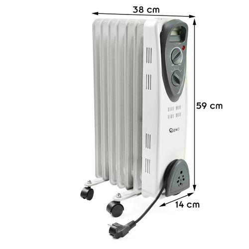 Volt Radiateur Bain D'huile D'appoint Sur Roulettes       7 Éléments 1500 W