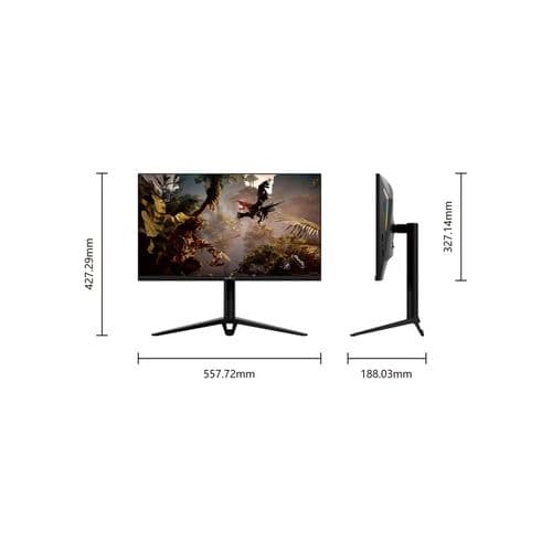 Ecran PC Gaming 25" 270g01fvf 1920 * 1080 Fhd 240hz, Dalle Va, Luminosité: 300cd / M2