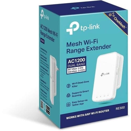 Répéteur Wifi Mesh Re300 Ac 1200 Mbps