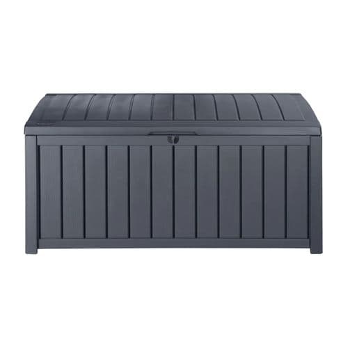 Boîte De Rangement De Jardin 390 L Coffre De Stockage Organisateur Piscine Terrasse Extérieur