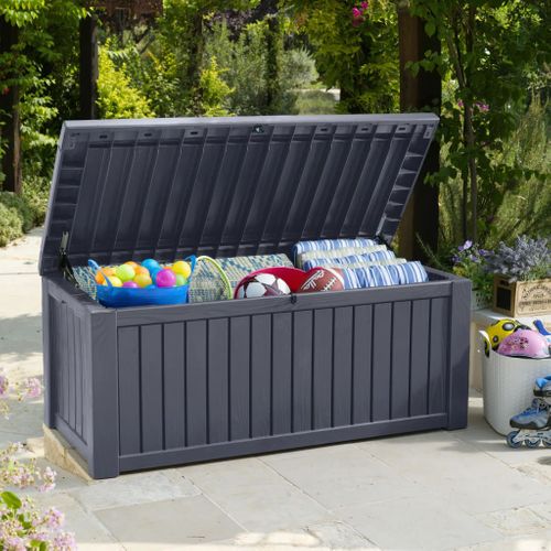 Boîte De Rangement De Jardin Rockwood 570 L Anthracite