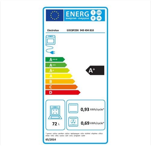 Four Multifonction Vapeur Pyrolyse 72l - Eoc8p29x