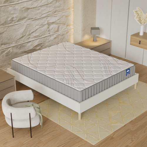 Matelas Mousse Sirius, Accueil Latex 120x190 Cm, 22 Cm D'épaisseur