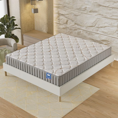 Matelas Mousse Sirius, Accueil Latex 120x190 Cm, 22 Cm D'épaisseur