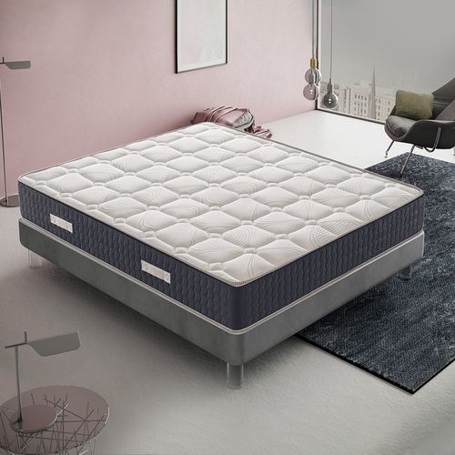 Matelas 140x190 Mousse - Accueil Mémoire De Forme - Epaisseur 30 Cm - 11 Zones Différenciées