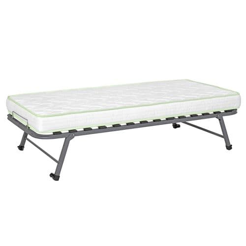 Pack Sommier Gigogne Avec Matelas Strata   80x190 Cm