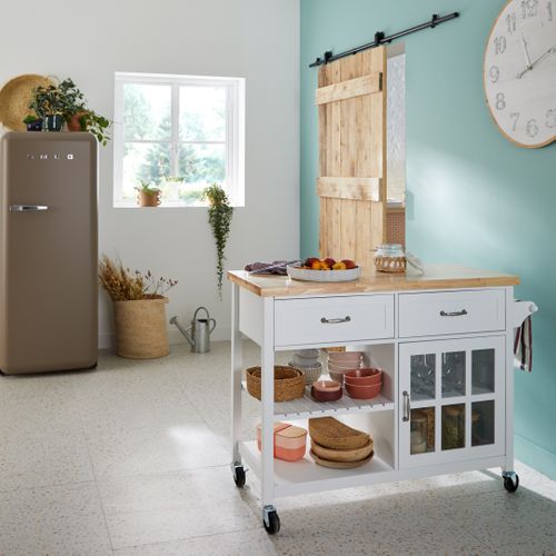 Réfrigérateur 1 porte SMEG FAB28RDTP5 270L Taupe Mat