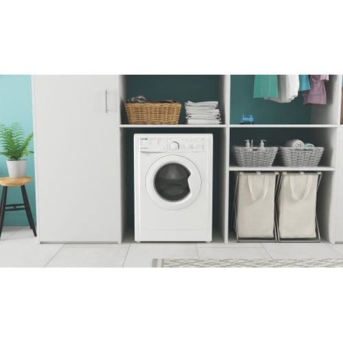 Lave-linge hublot 8kg 1200 trs/mn Blanc - EWC81251WEUN