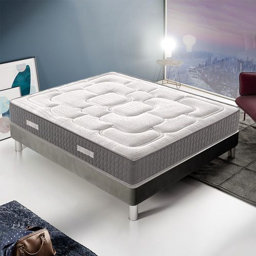 Matelas Mousse 140x190 - Accueil Mémoire De Forme – Épaisseur 20 Cm – Luxury - Haute Densité