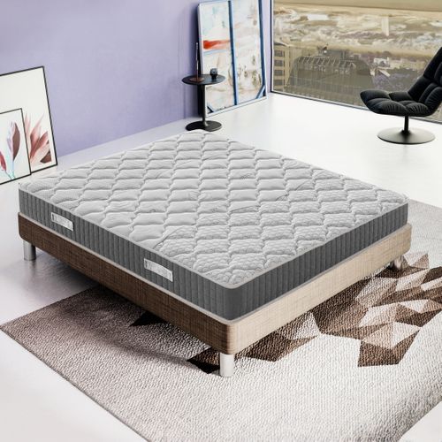 Matelas Mousse 140x190 cm HERMES - Accueil Mémoire De Forme - Epaisseur 20 Cm