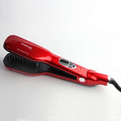 Brosse Lissante Vapeur Steambrush Rouge Cenocco  Cc9014-red