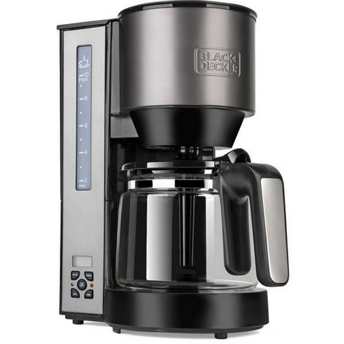 Cafetière Filtre Programmable 12 Tasses 1000w Noir - Bxco1000e