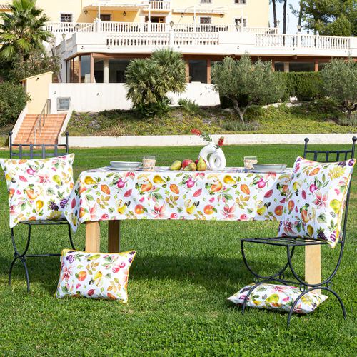 Nappe Enduite En Coton Sella  140x250 Cm Multicolore