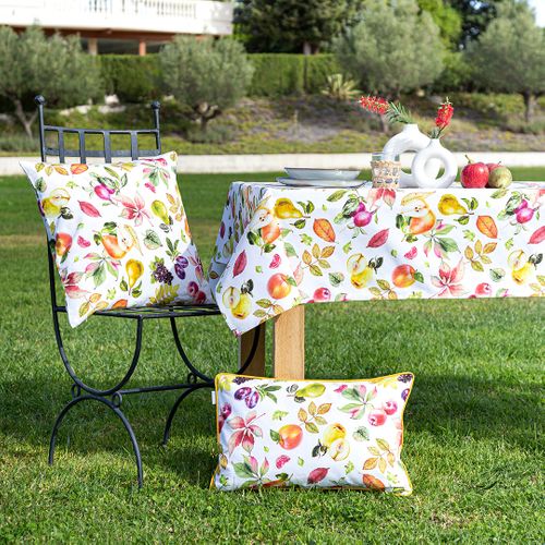 Nappe Enduite En Coton Sella  140x250 Cm Multicolore