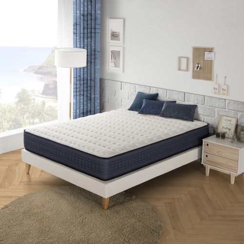 Matelas Mousse 140x200 cm IMPERIAL, Accueil mémoire de forme, 25cm d’épaisseur