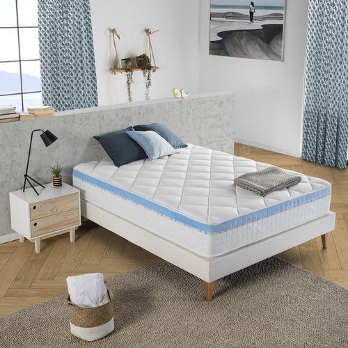 Matelas Mousse 160X200 cm GEL ACTIVE , Accueil mémoire de forme, 25cm d'épaisseur