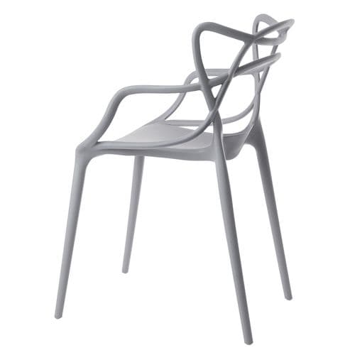 Deliwa - Deliwa-chaise De Cuisine En Polypropylène Gris