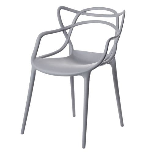 Deliwa - Deliwa-chaise De Cuisine En Polypropylène Gris