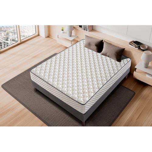 Ensemble 140x190 Matelas Mousse - Europe - H20cm + Sommier Kit - Confortable Et Ferme