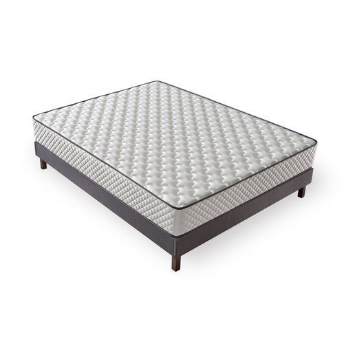 Ensemble 140x190 Matelas Mousse - Europe - H20cm + Sommier Kit - Confortable Et Ferme