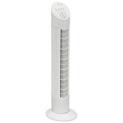 Ventilateur Colonne 75cm 35w 3 Vitesses Blanc - Aft760w