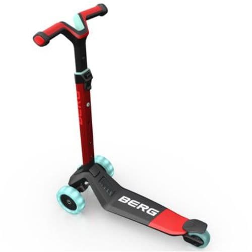 Nexo Trottinette Pliable Rouge-roues LED Et Jeu Magnétique