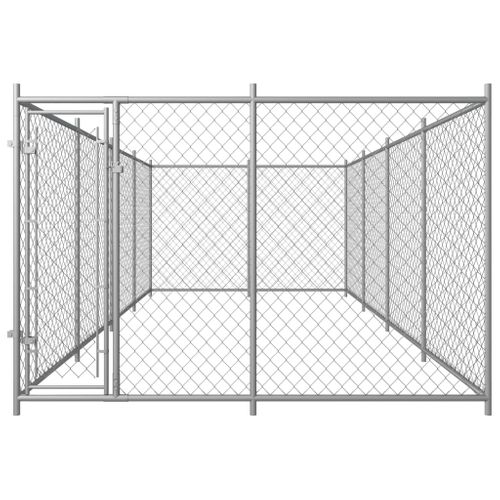 Chenil extérieur pour chiens 7,6 x 3,8 x 1,9 m