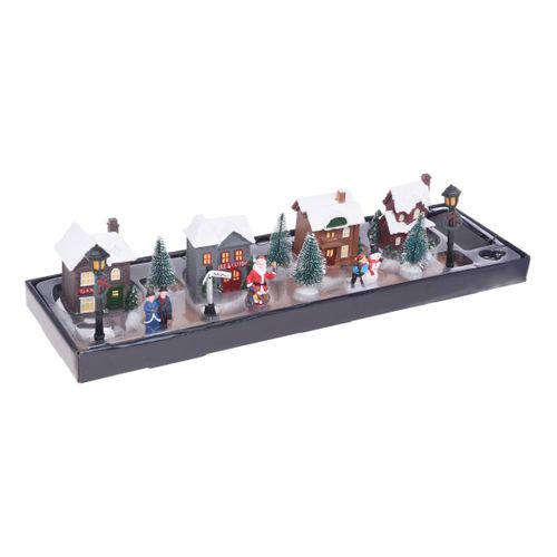 Set de 14 pcs 4 LED VILLAGE Multicolore