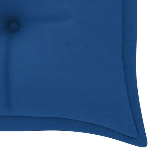 Coussin De Banc De Jardin Bleu 150x50x7 Cm Tissu Oxford