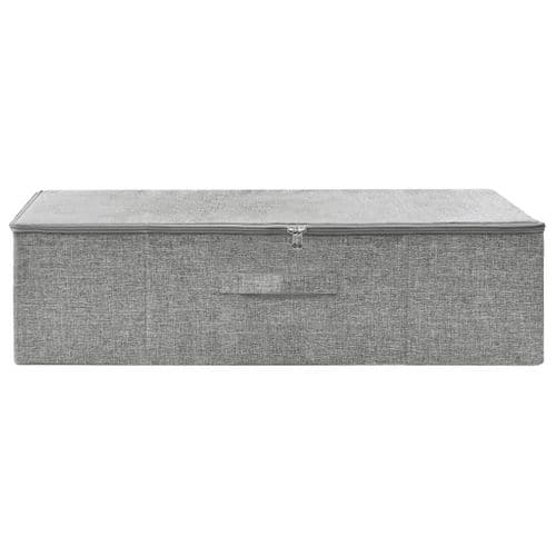 Boîte De Rangement Tissu 70x40x18 Cm Gris