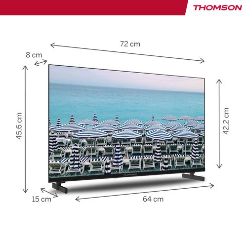 Téléviseur HD 32" 81 cm THOMSON 32HD2S13