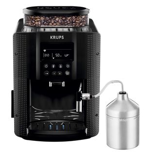 Expresso Broyeur Full Auto Noir Avec Mousseur À Lait 15 bars - EA8160