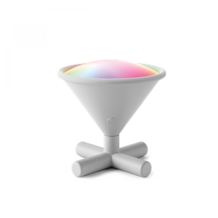 Smart Lampe Cono H14cm Gris