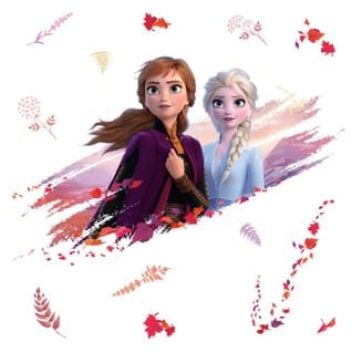 Stickers Elsa et Anna La Reine Des Neiges 2 Disney