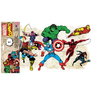 Stickers Repositionnables Marvel Comics Classic - Marvel Comics Classic