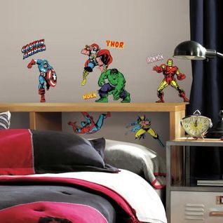 Stickers Repositionnables Marvel Classic - Marvel Classic