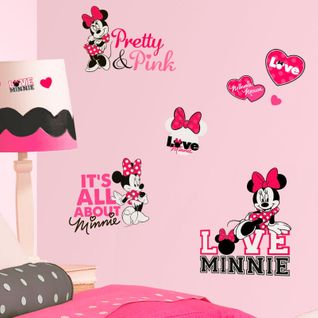 Stickers Phrases Minnie Mouse Disney