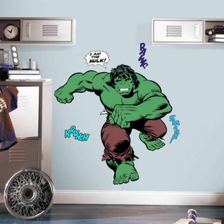 Stickers Géants Marvel - Modèle Hulk 110x106cm