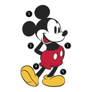 Sticker Géant Mickey Mouse Disney