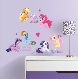 Stickers My Little Pony Modèle Les Amis C'est Magique